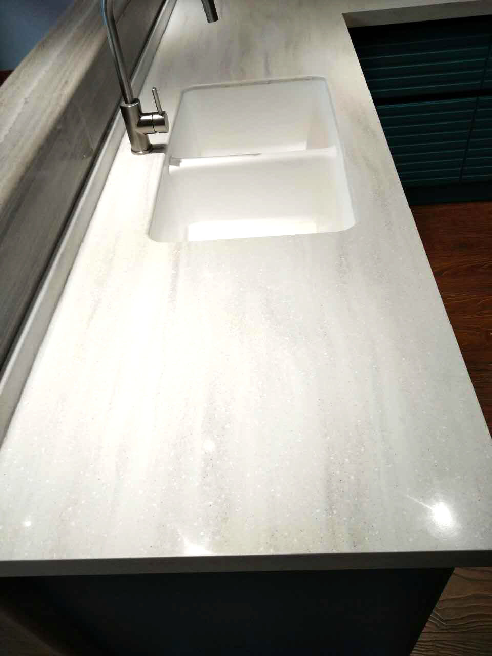 Solid surface for basin