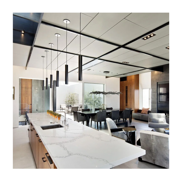 Custom Acrylic Solid Surface Bar Counter Supplier Big Sheets for Home Basement Indoor Bar Counter Design