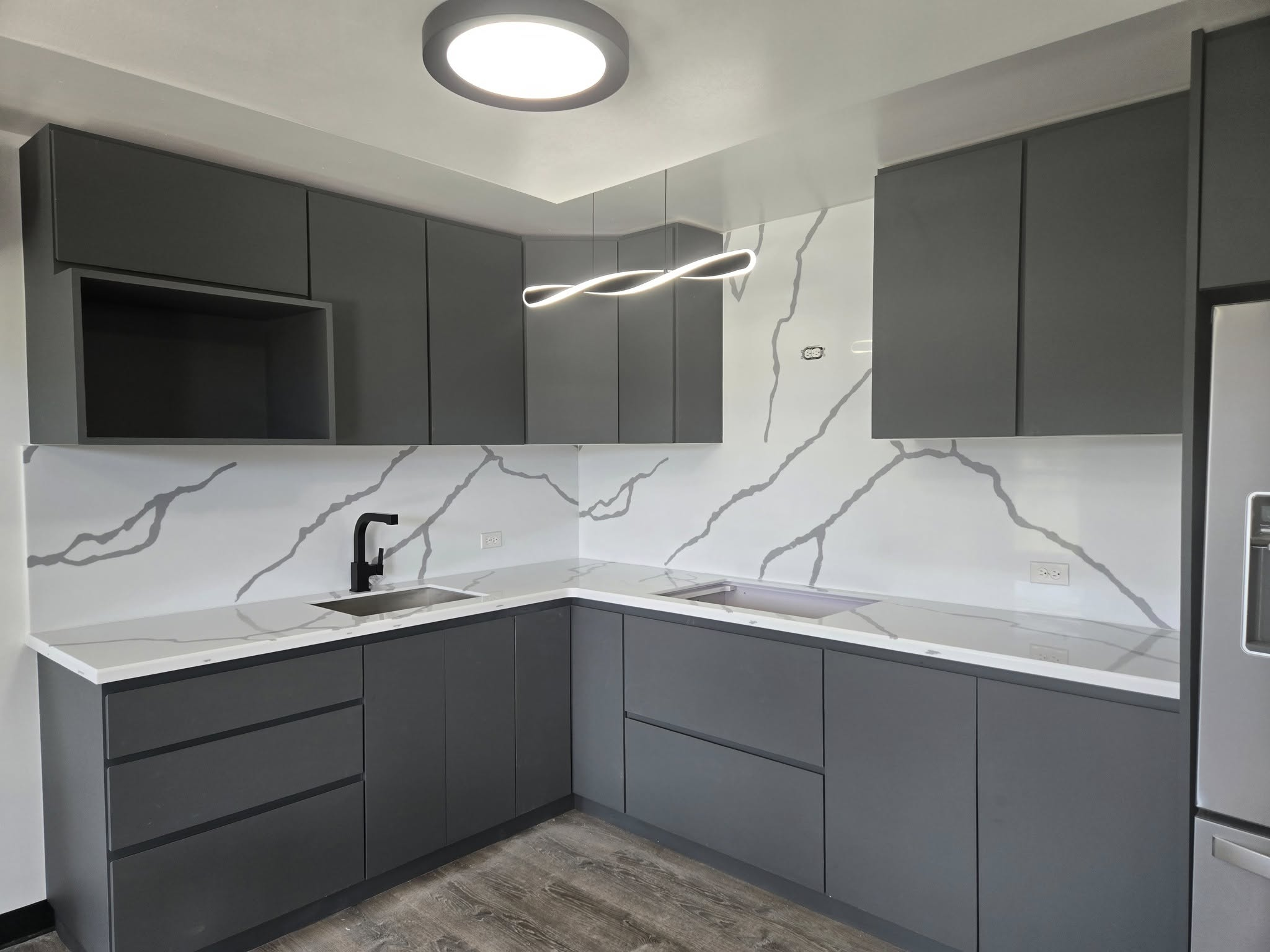 Koris Corions Acrylic Solid Surface Sheets 12mm 20mm 30mm Man Made Stone For Kitchen Countertop