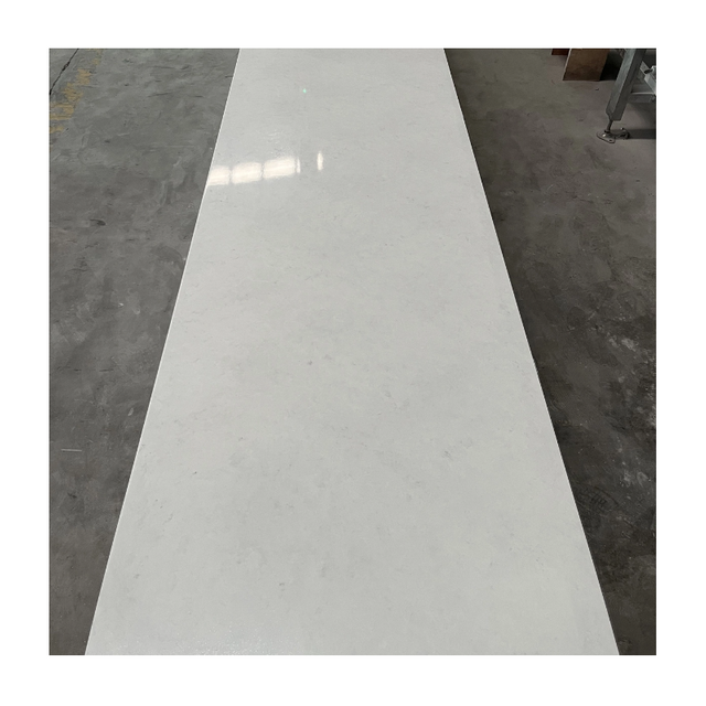 Building Materials Artificial Stone White Marble Panel Big Slab Modified Pure Acrylic Solid Surface Sheet for Countertops Vanity Top