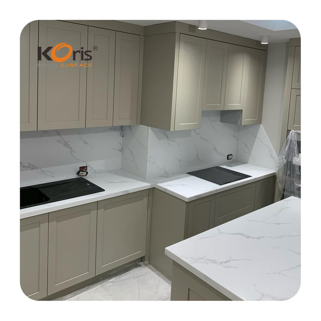 Solid surface kitchen countertop acrylic solid surface sheet