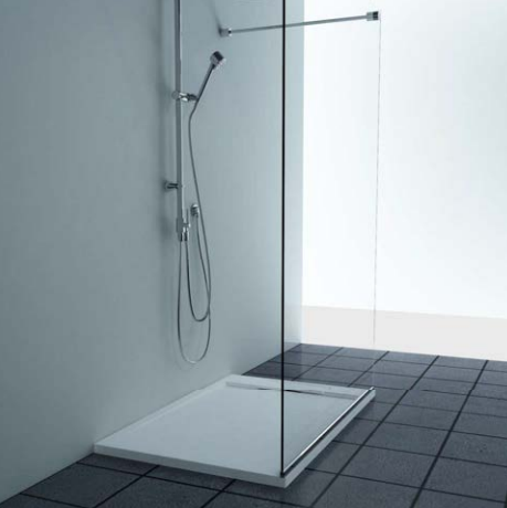 Acrylic solid surface shower tray