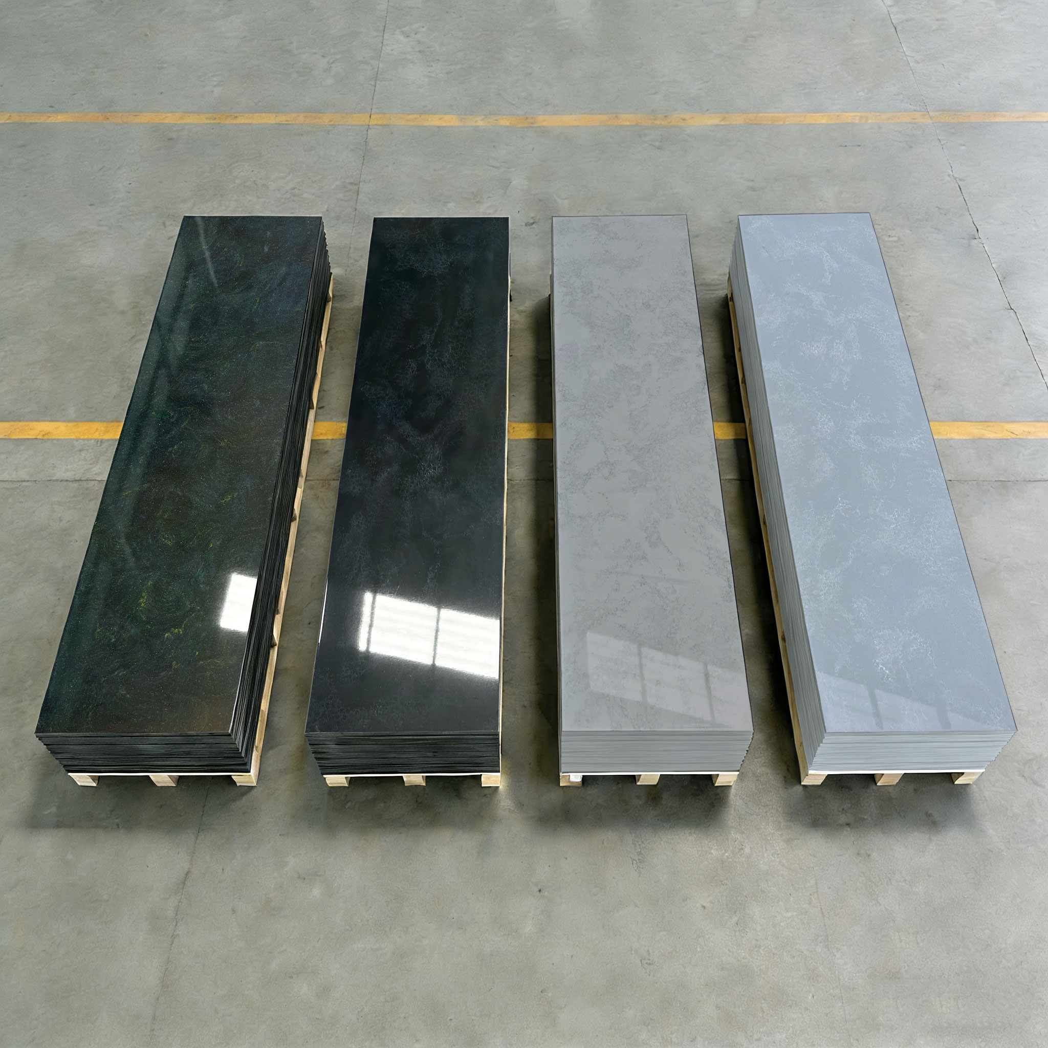 Building materials solid surface sheets for wall panel
