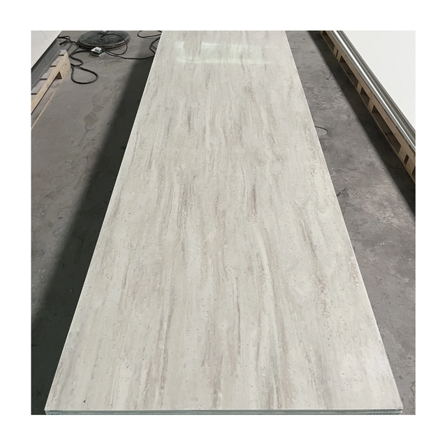 Construction Materials Thick Artificial Stone White Marble Panel Big Slab Modified Pure Acrylic Solid Surface Sheet for Countertops