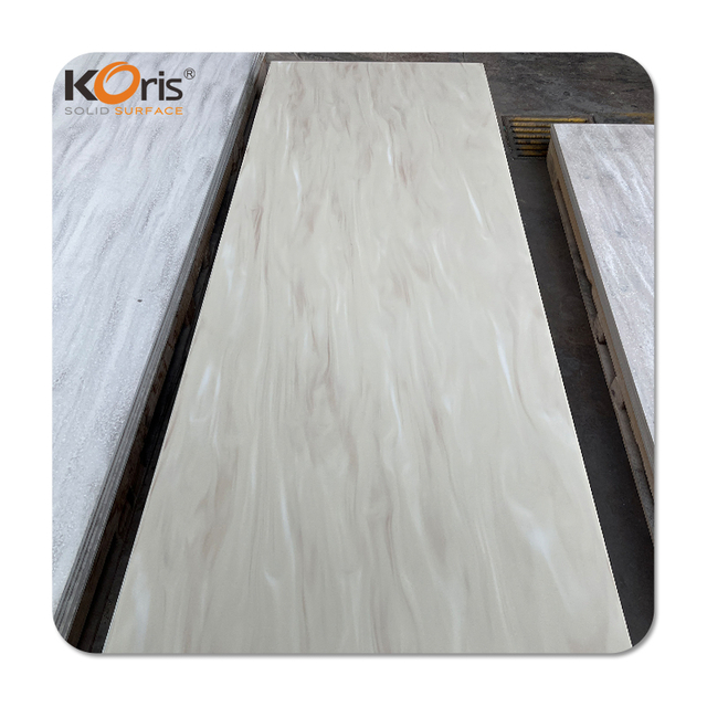 solid surface decorative panel Artificial marble types