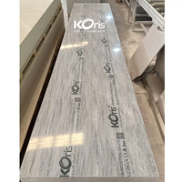 Gray colors acrylic solid surface sheet for countertop bench top table top