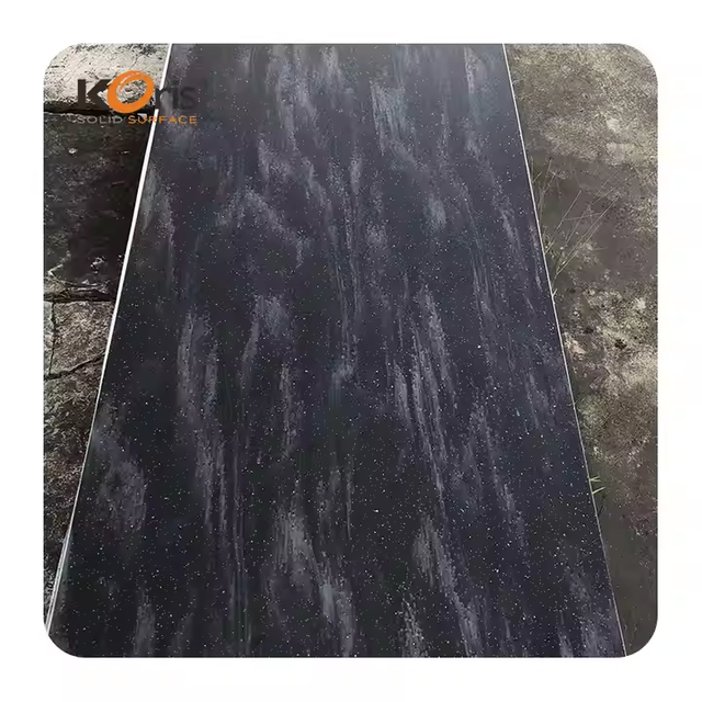 Solid surface composite marble top dining table marble table
