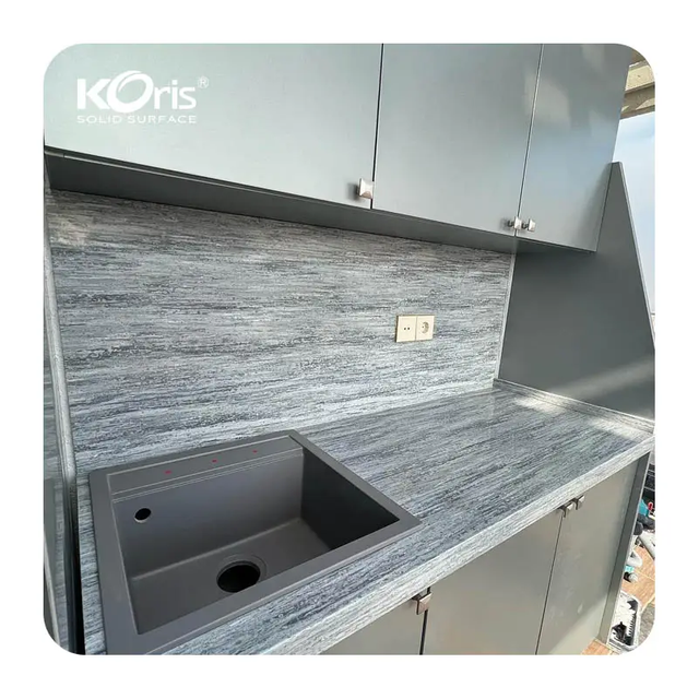 Customized Cheap Indoor Matt Polishing Solid Surface Sheets Countertops Price for Sale