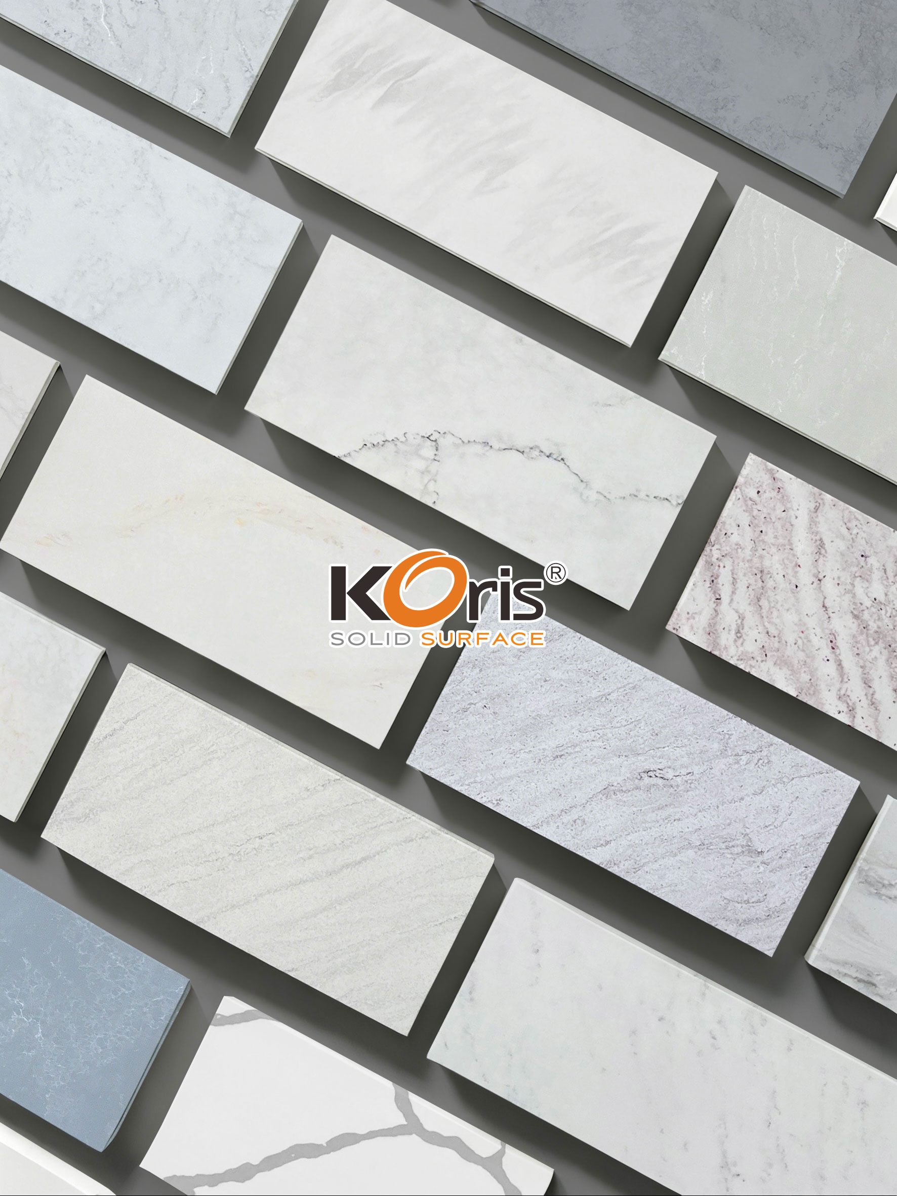 Repairable Bending Pure Acrylic Solid Surface Sheet Slab Modern Design for Workshop Application