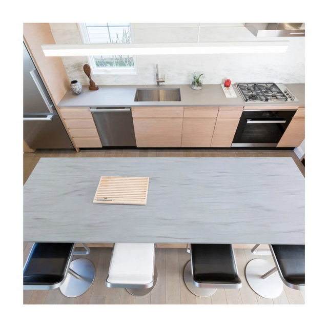 Good Quality Top Sell Pure Acrylic Artificial Stone Sheets Acrylic Countertops Artificial Stone Solid Surface For Table Top Island Top