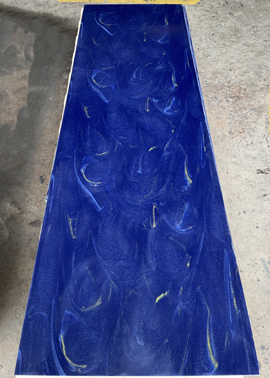Koris Hi Macs Supplier 12mm 20mm Artificial Stone Acrylic Solid Surface Sheets Big Slab for Kitchen Bathroom Tops