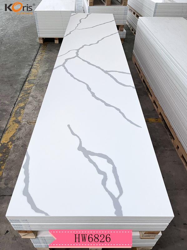 Koris Corions Acrylic Solid Surface Sheets 12mm 20mm 30mm Man Made Stone For Kitchen Countertop