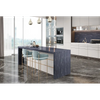 kitchen island waterproof solid surface counterops 20mm thick solid surface