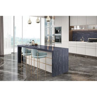 kitchen island waterproof solid surface counterops 20mm thick solid surface