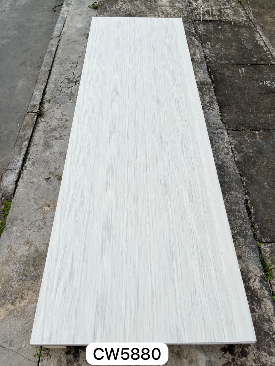 Marble look artificial stone
