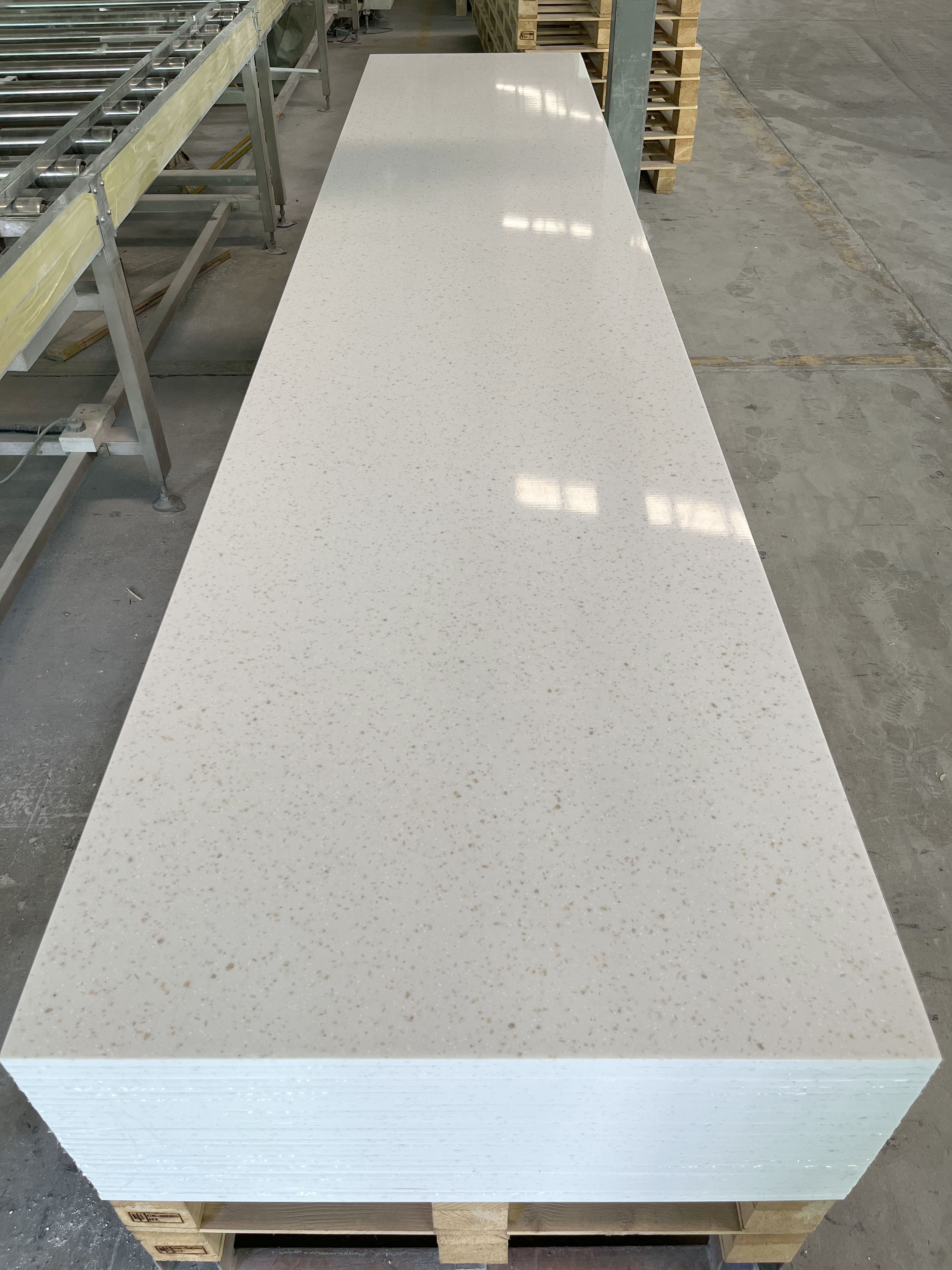 Acrylic Slab Calacatta 12/15/20mm Thick Chinese Artificial Stone Modern Design for Hotel Cut-to-Size Solid Surface