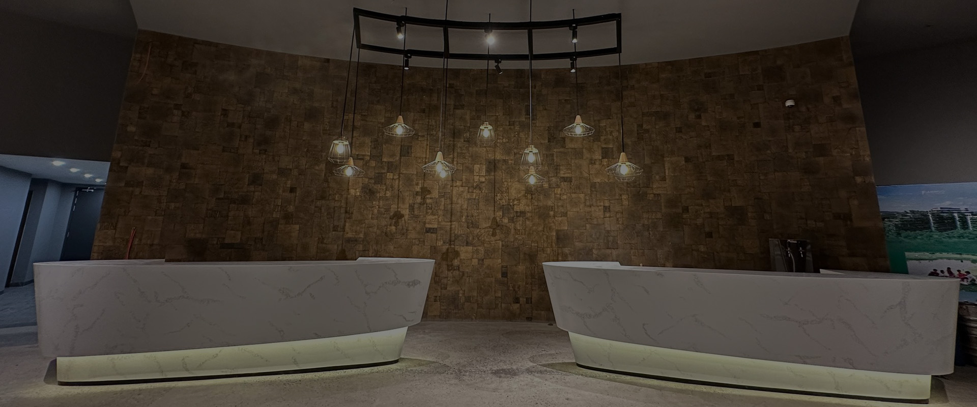 Reception desks