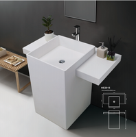 solid surface countertops with integral sinks