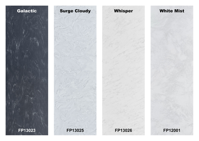  Acrylic Solid Surface Sheets big slab for Countertops