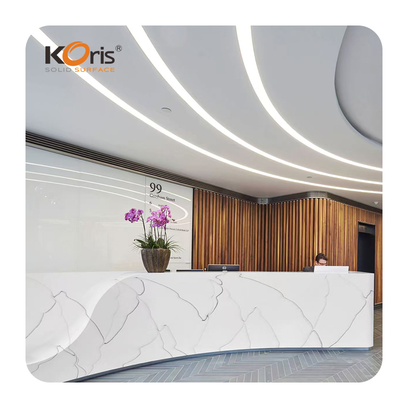 hotel wall decorations vanity tops bended pure acrylic sheets