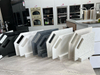 Non-toxic Food-safe Solid Surface Slab Acrylic Artificial Stone Sheet for Kitchen Chopping Board