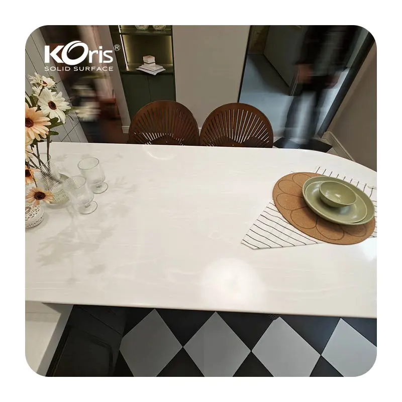 Customized Cheap Indoor Matt Polishing Solid Surface Sheets Countertops Price for Sale