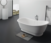 Low-maintenance artificial stone bathtubs sulid surface tub