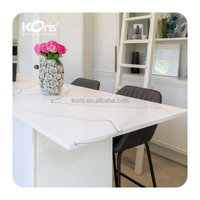 Acrylic one piece bathroom sink and countertop white black