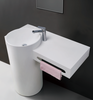 custom solid surface vanity tops with integral sink