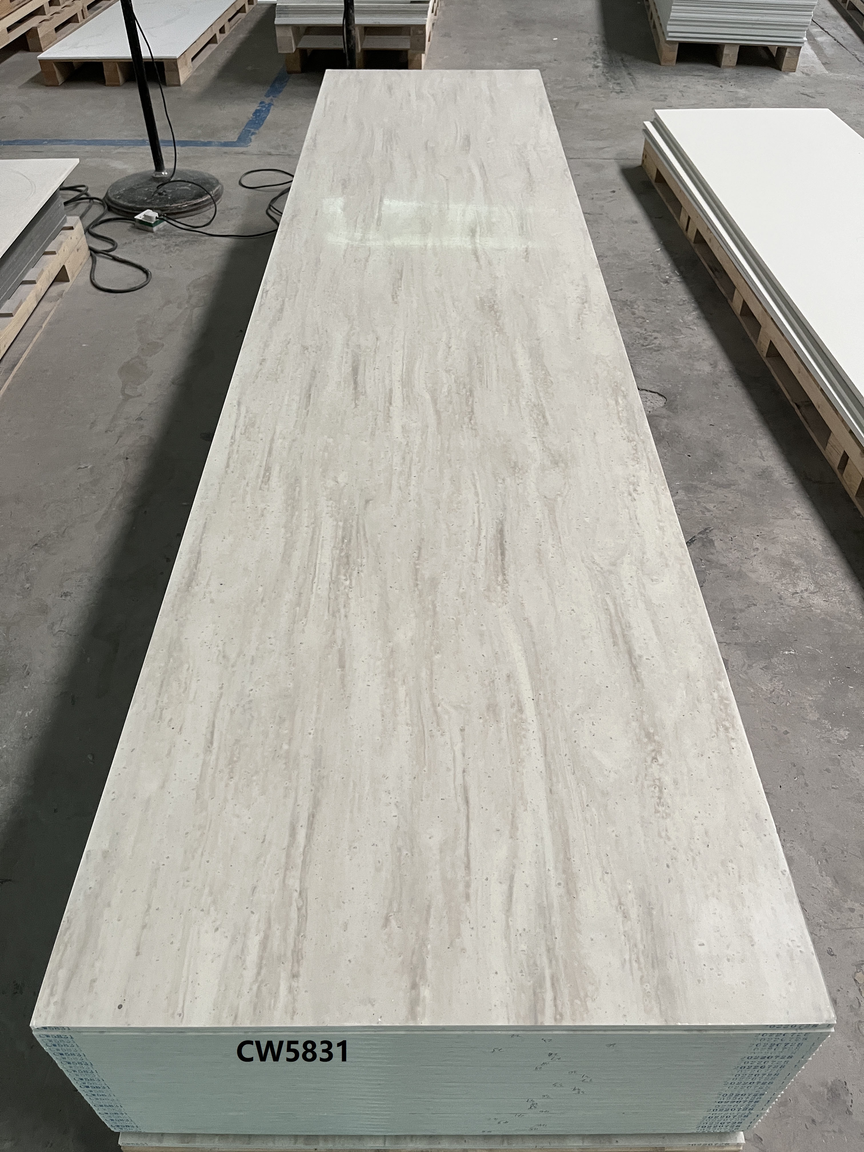 Solid surface sheet for shower walls acrylic sheet