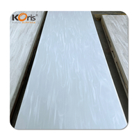 Acrylic one piece bathroom sink and countertop
