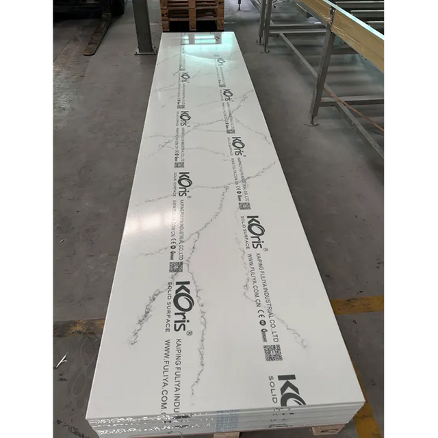 Building Material Kitchen Worktop Benchtop Surface Board Marble Pattern Big Slab Modified Acrylic Solid Surface Sheet