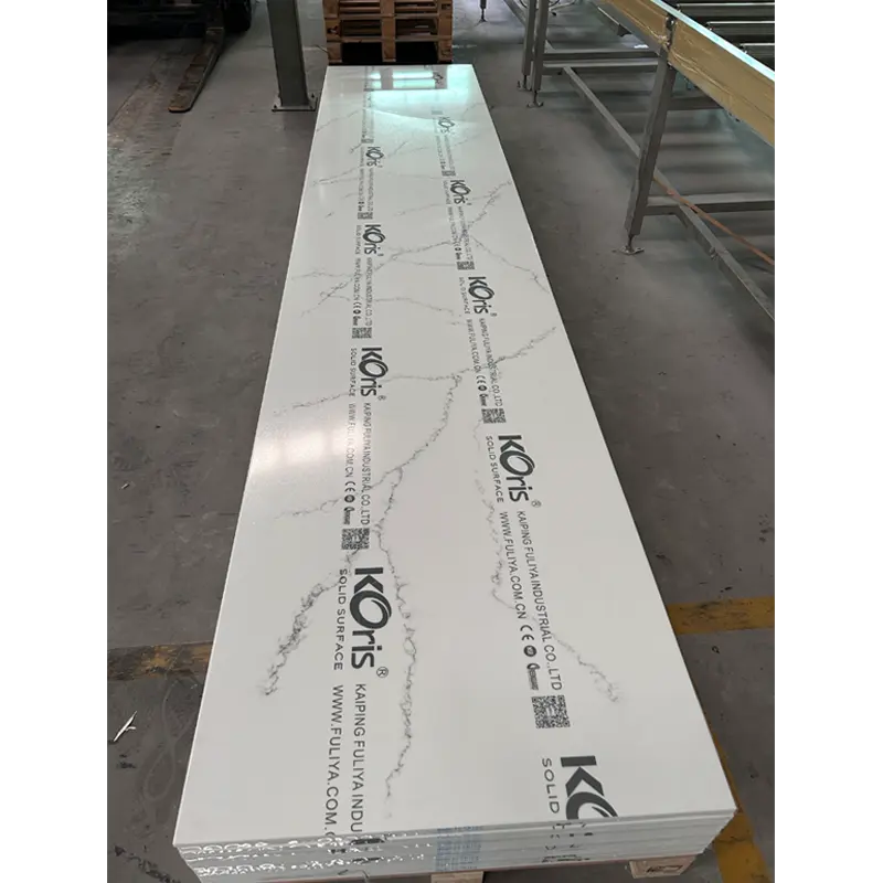 Building Material Kitchen Worktop Benchtop Surface Board Marble Pattern Big Slab Modified Acrylic Solid Surface Sheet