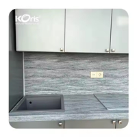 Corian solid surface rectangualar bathroom sink acrylic solid