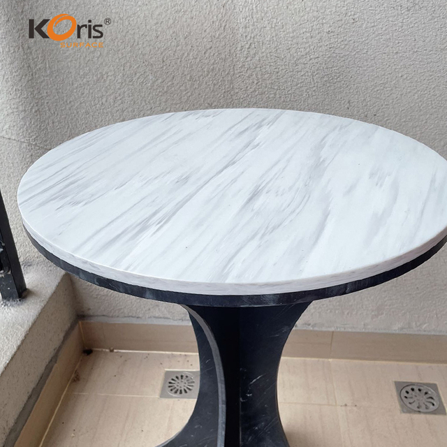 acrylic solid surface material corian coffee table top