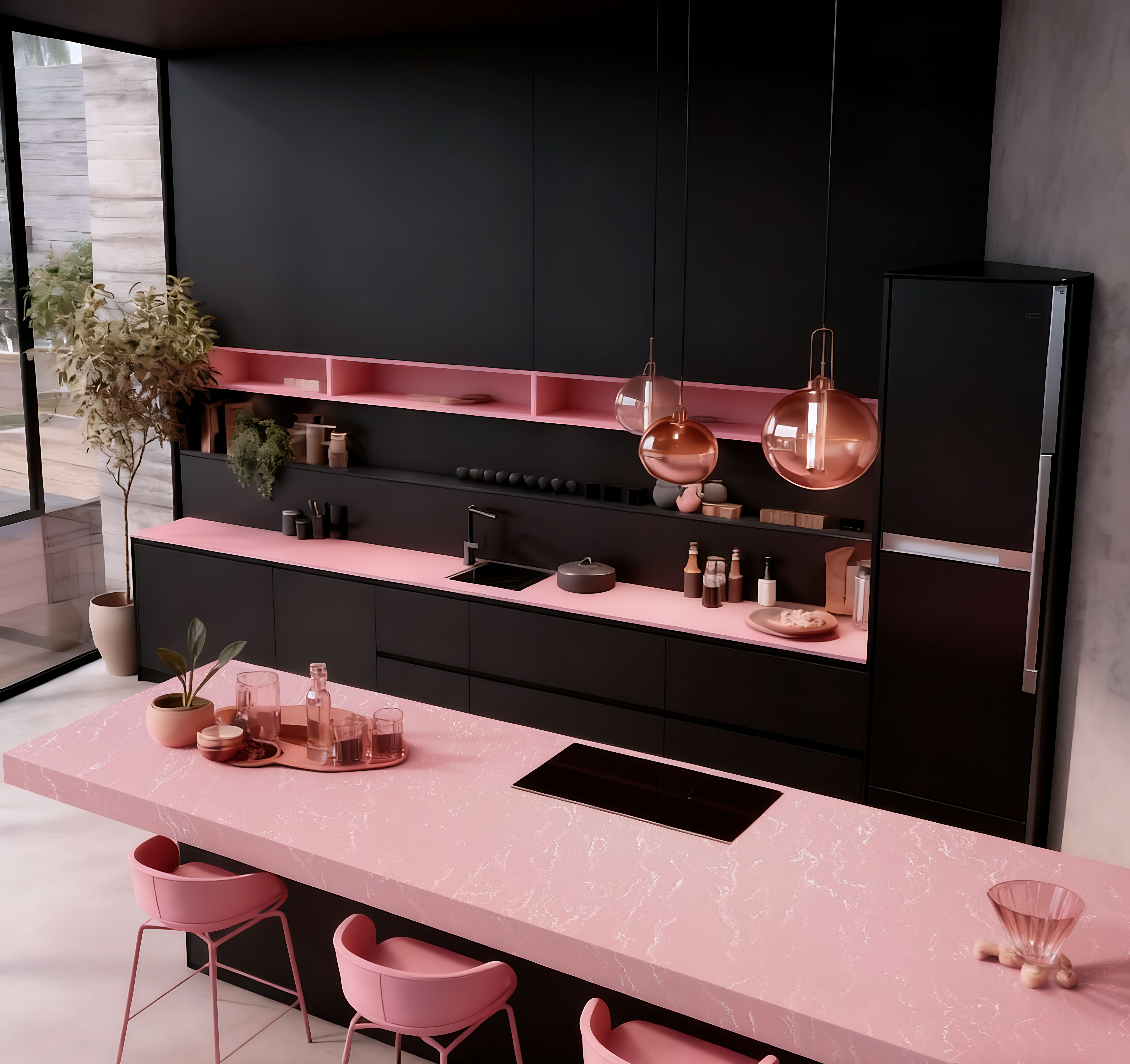 solid surface sheets for kitchen countertops