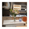 pure grey 100% acrylic stone marble stone white marble stone