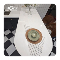 solid surface sheets 12mm corians countertop kithcen tops wall panel customized acrylic solid surface