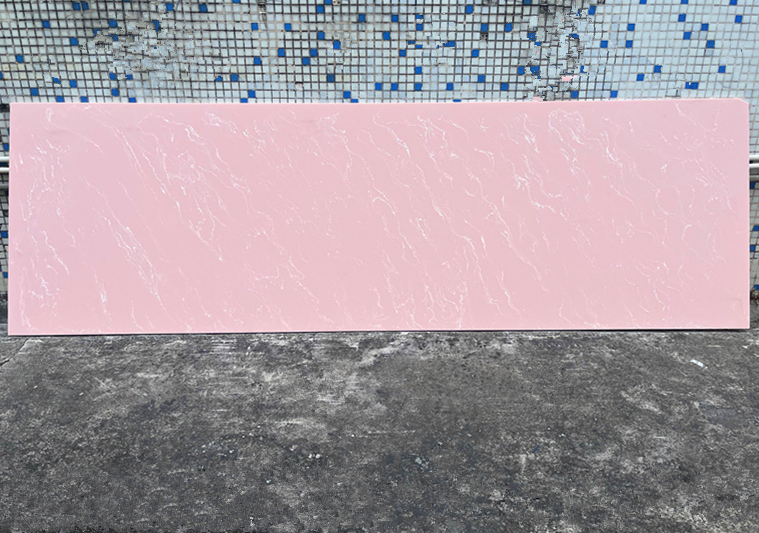 seamless solid surface material stain-resistant acrylic