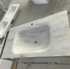 New Color Marble Pattern 100% Acrylic Integrated Sink Acrylic Solid Surface Sheets for Commercial Space