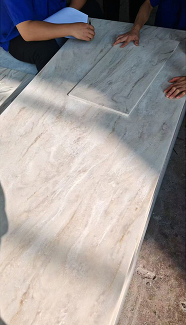 Faux marble sheets Solid surface slabs PMMA solid surface