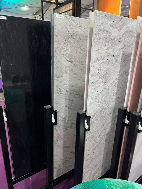 Matte Finish Marble Pattern Eco-Friendly Heat Resistant Artificial Stone Solid Surface Sheets for Kitchen Countertops 