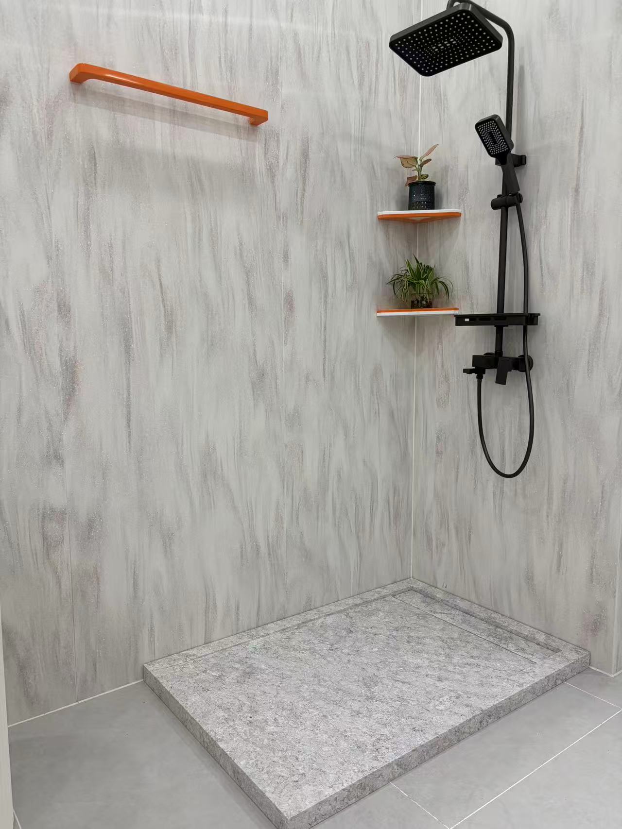 Acrylic solid surface sheets for wall cladding renovation