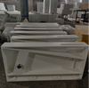 Design Pure White Acrylic Solid Surface for Commercial Space Wall Hung Hand Wash Basins 