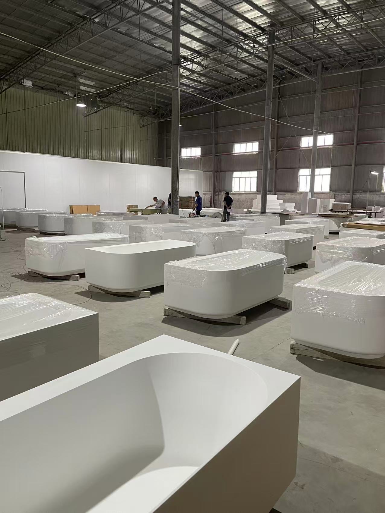 Luxury Mineral-Infused Acrylic Tub | Ergonomic Deep Soaking Design for Ultimate Relaxation