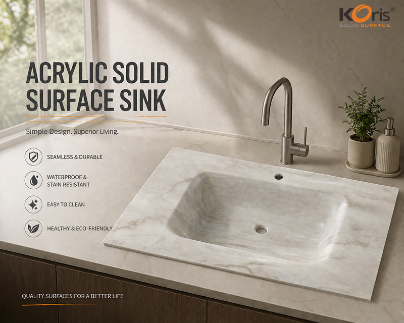 Designed for kitchens, bathrooms, hotels, and commercial projects